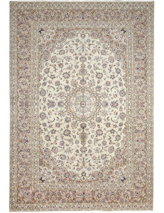 Kashan 197x290 Cm Kashan, Persia, Hand-spun Wool warp: