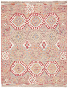 Kilim 156x198 Cm Kilim Afghanistan, Lana Cardata A Mano,