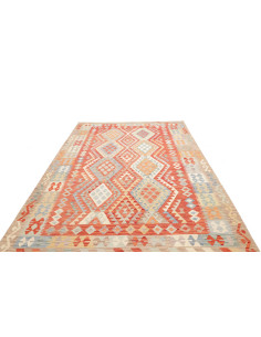 Kilim 209x298 Cm Kilim Afghanistan Lana Cardata A Mano 2