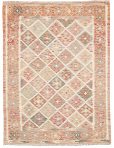 Rug Kilim Afghanistan 154x202 Terracotta Beige