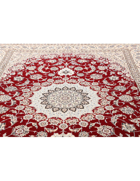 Rug Nain 9La Persia white maroon 248x357