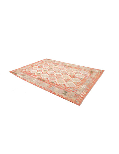 Kilim 207x290 Cm Kilim, Afghanistan, Lana Cardata A Mano