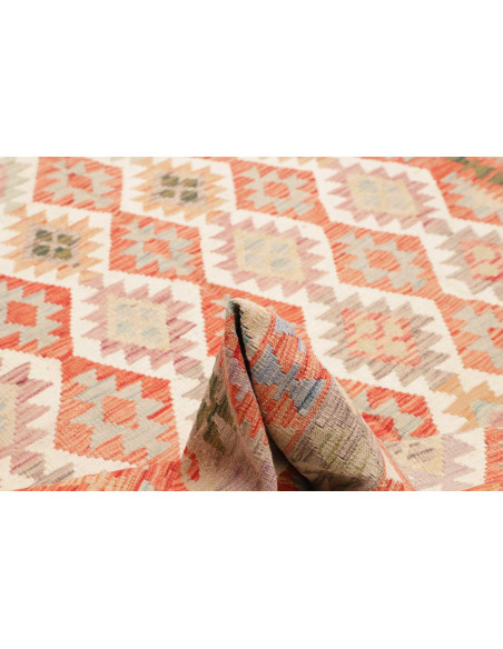 Kilim 207x290 Cm Kilim, Afghanistan, Lana Cardata A Mano
