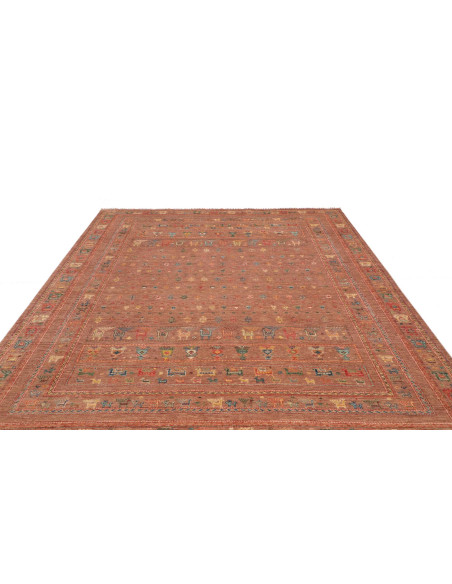 Rubin 248x306 Cm Rubin, Pakistan, Hand-carded Wool