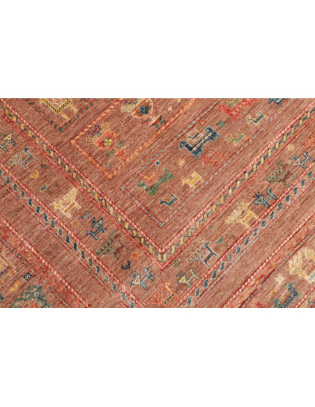 Rubin 248x306 Cm Rubin, Pakistan, Hand-carded Wool