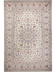 Kashan 244x363 Cm Kashan, Persia, Lana Cardata A Mano