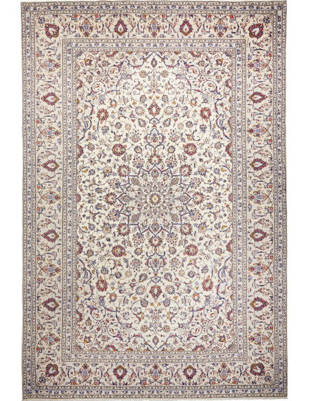 Kashan 244x363 Cm Kashan, Persia, Hand-carded Wool cotton