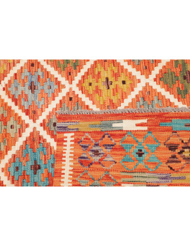 Kilim 201x247 Cm Kilim Afghanistan Hand-carded Wool