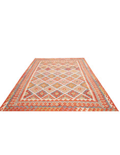 Kilim 205x294 Cm Kilim, Afghanistan, Lana Cardata A Mano 2