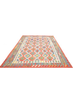 Kilim 195x299 Cm Kilim Afghanistan Lana Cardata A Mano 2