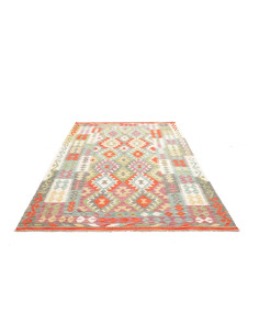 Kilim 171x244 Cm Kilim Afghano, Lana Cardata A Mano ordito 2