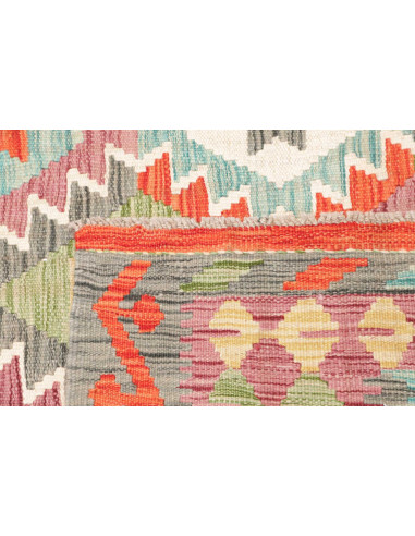 Kilim 171x244 Cm Kilim Afghano, Lana Cardata A Mano ordito