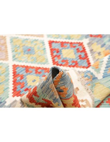 Kilim 178x242 Cm Kilim Afghanistan Lana Cardata A Mano
