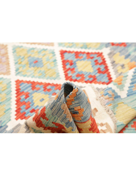 Kilim 178x242 Cm Kilim Afghanistan Lana Cardata A Mano