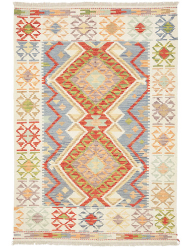 Kilim 123x178 Cm Kilim, Afghanistan, Hand-carded Wool warp: