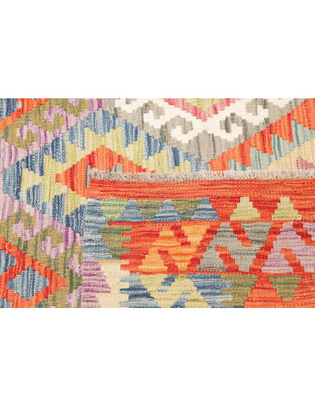 Kilim 181x250 Cm Kilim Afghano Lana Cardata A Mano