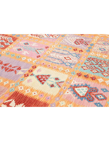 Kilim 182x230 Cm Kilim, Afghanistan, Hand-carded Wool