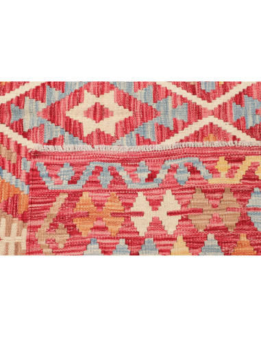 Kilim 184x241 Cm Kilim, Afghanistan, Lana Cardata A Mano