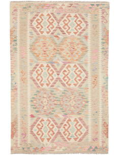 Kilim 121x186 Cm Kilim, Afghanistan, Hand-carded Wool warp: