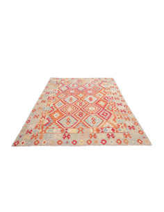 Kilim 182x231 Cm Kilim, Afghanistan, Lana Cardata A Mano, 2