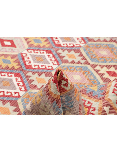 Kilim 169x248 Cm Kilim Afghanistan, Lana Cardata A Mano,