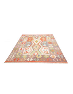 Kilim 186x246 Cm Kilim Afghanistan, Hand-carded Wool 2