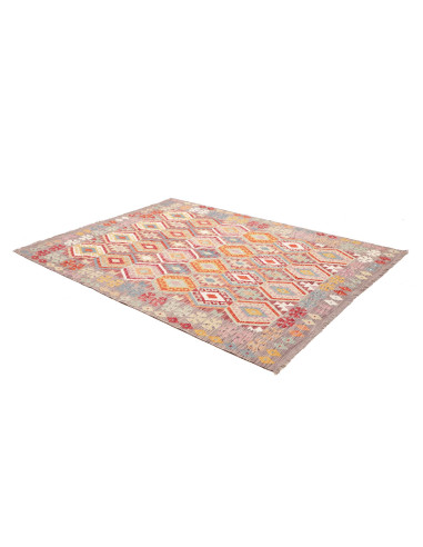 Kilim 179x243 Cm Kilim, Afghanistan, Hand-carded Wool warp: