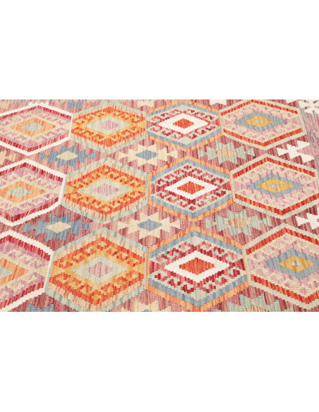 Kilim 179x243 Cm Kilim, Afghanistan, Hand-carded Wool warp: