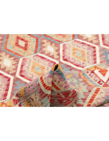Kilim 179x243 Cm Kilim, Afghanistan, Hand-carded Wool warp: