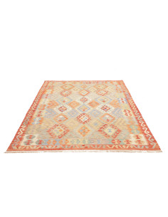 Kilim 178x253 Cm Kilim, Afghanistan, Lana Cardata A Mano 2
