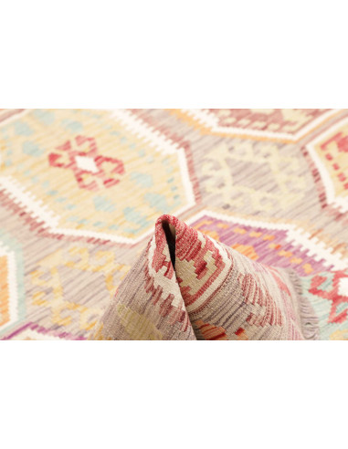 Kilim 174x247 Cm Kilim, Afghanistan, Hand-carded Wool warp: