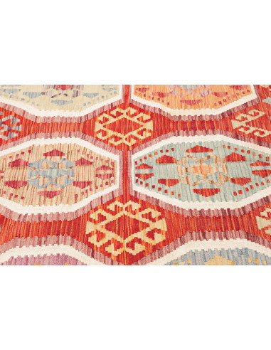 Kilim 172x246 Cm Kilim, Afghanistan, Hand-carded Wool warp: