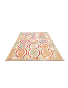 Kilim 177x245 Cm Kilim Afghanistan, Lana Cardata A Mano 2