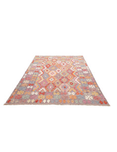 Kilim 171x249 Cm Kilim Afghanistan, Hand-carded Wool warp: 2