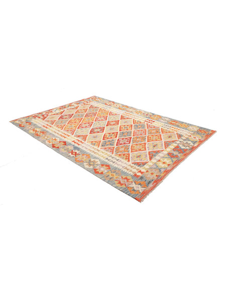 Kilim 178x247 Cm Kilim, Afghanistan, Lana Cardata A Mano