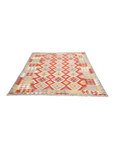 Kilim 176x236 Cm Kilim, Afghanistan, Lana Cardata A Mano, 2