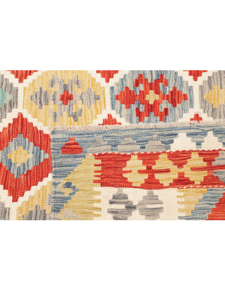 Kilim 176x236 Cm Kilim, Afghanistan, Lana Cardata A Mano,