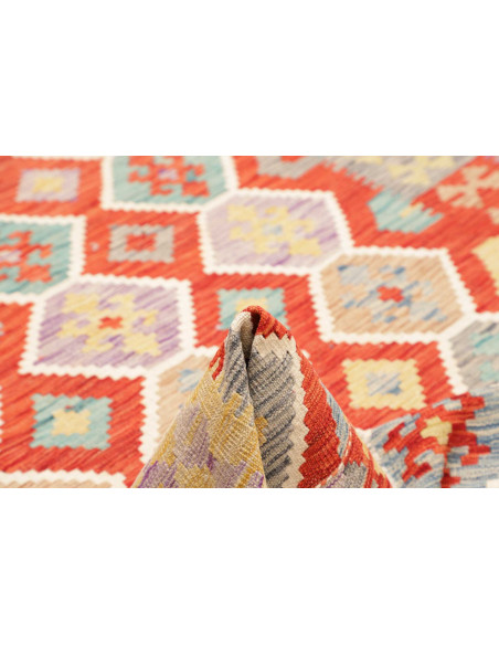 Kilim 176x236 Cm Kilim, Afghanistan, Hand-carded Wool,