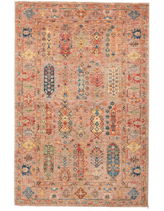 Tappeto Tribal Pakistan 123x188 Terracotta Rugg