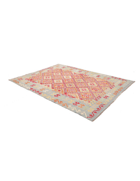 Kilim 177x246 Cm Kilim, Afghanistan, Lana Cardata A Mano,