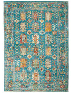 Tappeto Tribal Pakistan 239x341 Acquamarina Ara