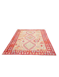 Kilim 173x235 Cm Kilim Afghanistan Hand-carded Wool warp: 2