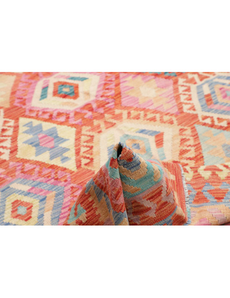 Kilim 181x258 Cm Kilim, Afghanistan, Lana Cardata A Mano