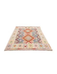 Kilim 156x211 Cm Kilim Afghanistan Lana Cardata A Mano 2