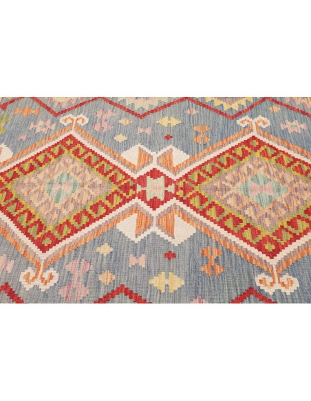 Kilim 156x211 Cm Kilim Afghanistan Lana Cardata A Mano