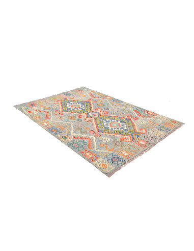 Kilim 146x206 Cm Kilim, Afghanistan, Hand-carded Wool,