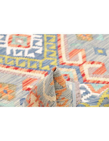 Kilim 146x206 Cm Kilim, Afghanistan, Hand-carded Wool,
