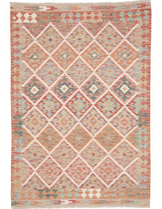 Kilim 125x181 Cm Kilim Afghanistan, Hand-carded Wool