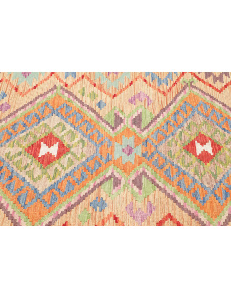 Kilim 148x192 Cm Kilim Afghanistan Hand-carded Wool Cotton