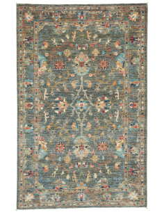 Tappeto Zigler Fine Pakistan 98x154 Verde Petro